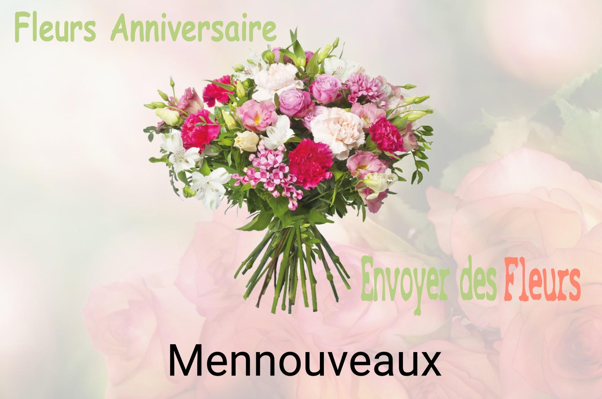 Bouquet de fleurs d’anniversaire livré à Mennouveaux